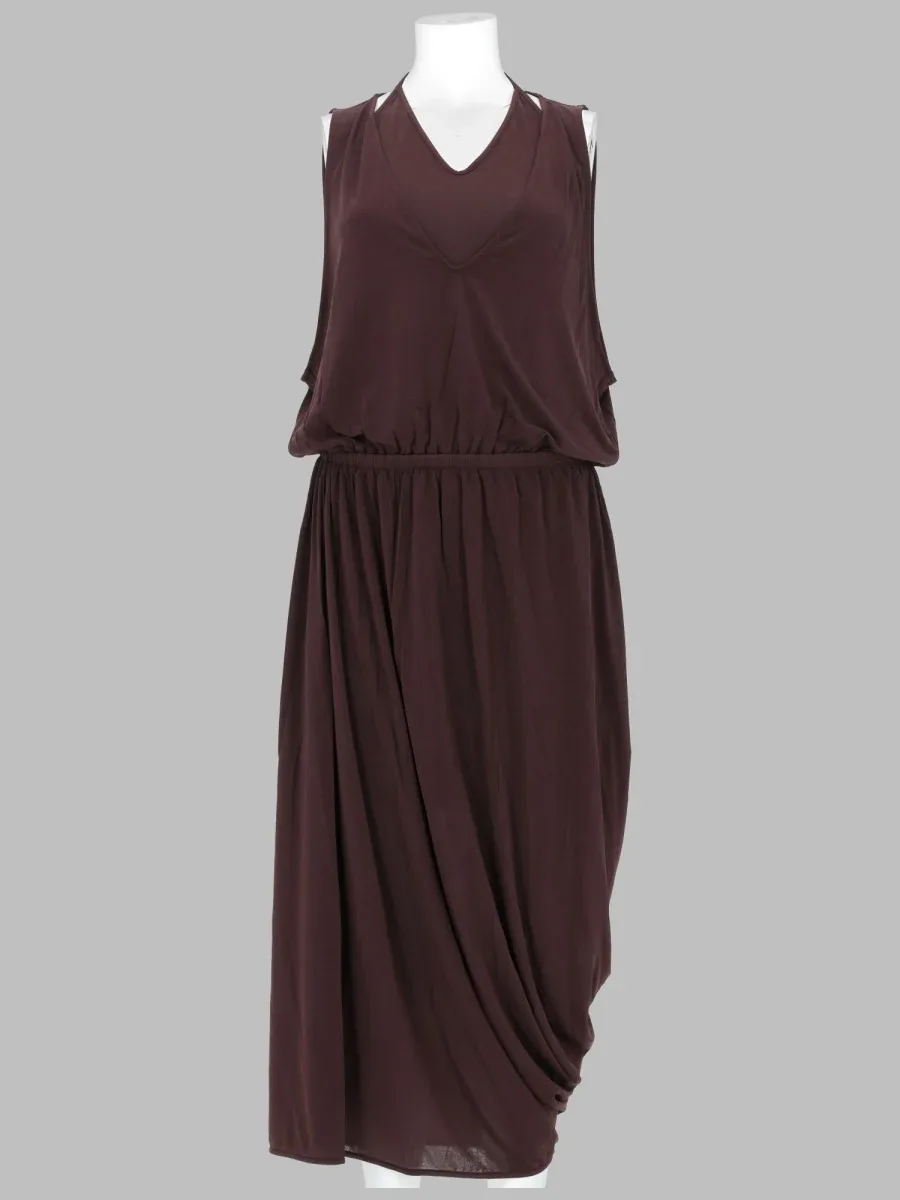Draped Double-Layer Viscose Dress by Lemaire