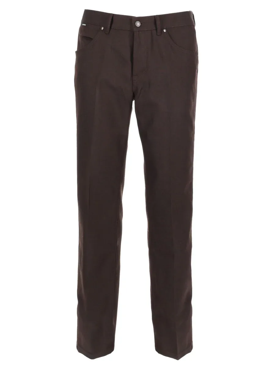 Virgin Wool Blend Trousers by Tom Ford