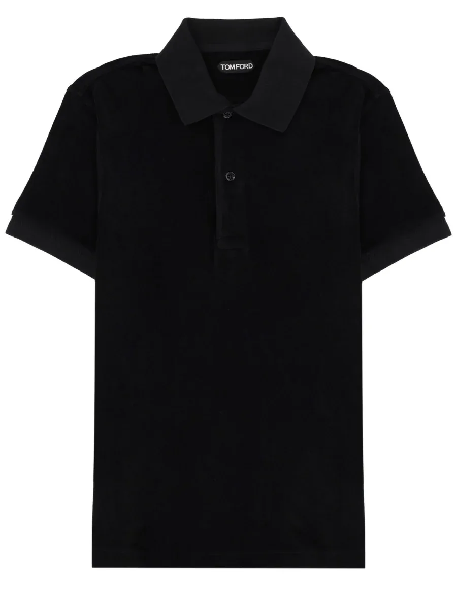 Cotton Blend Polo by Tom Ford