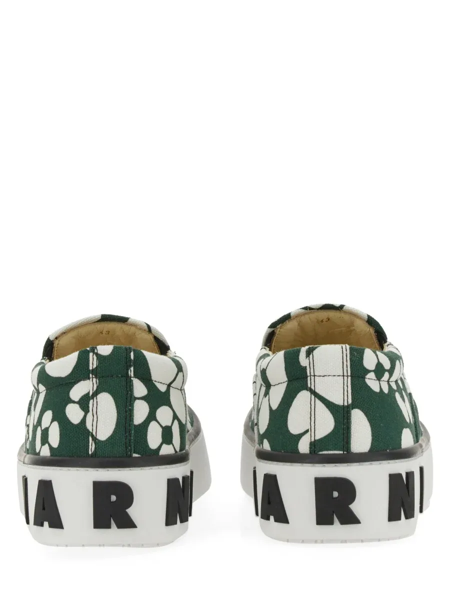 Slip-On Cotton Sneaker by Marni