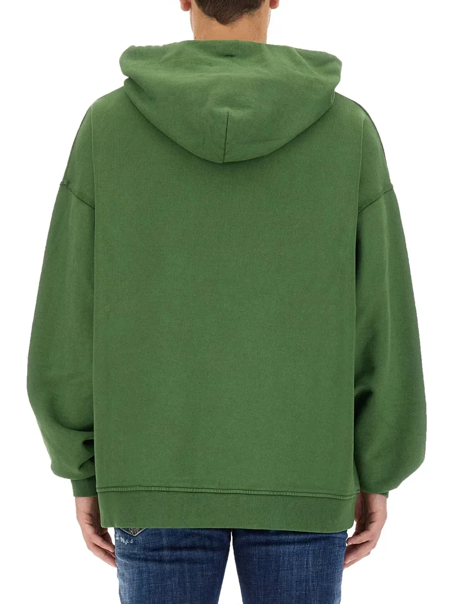 Logo-Embroidered Sweatshirt by Dsquared2