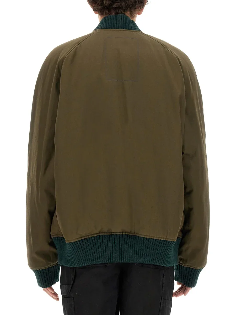 Reversible Wool-Blend Bomber Jacket by Burberry