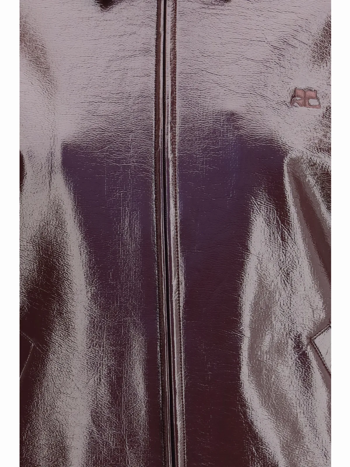 Vinyl Bomber Jacket by CourrèGes