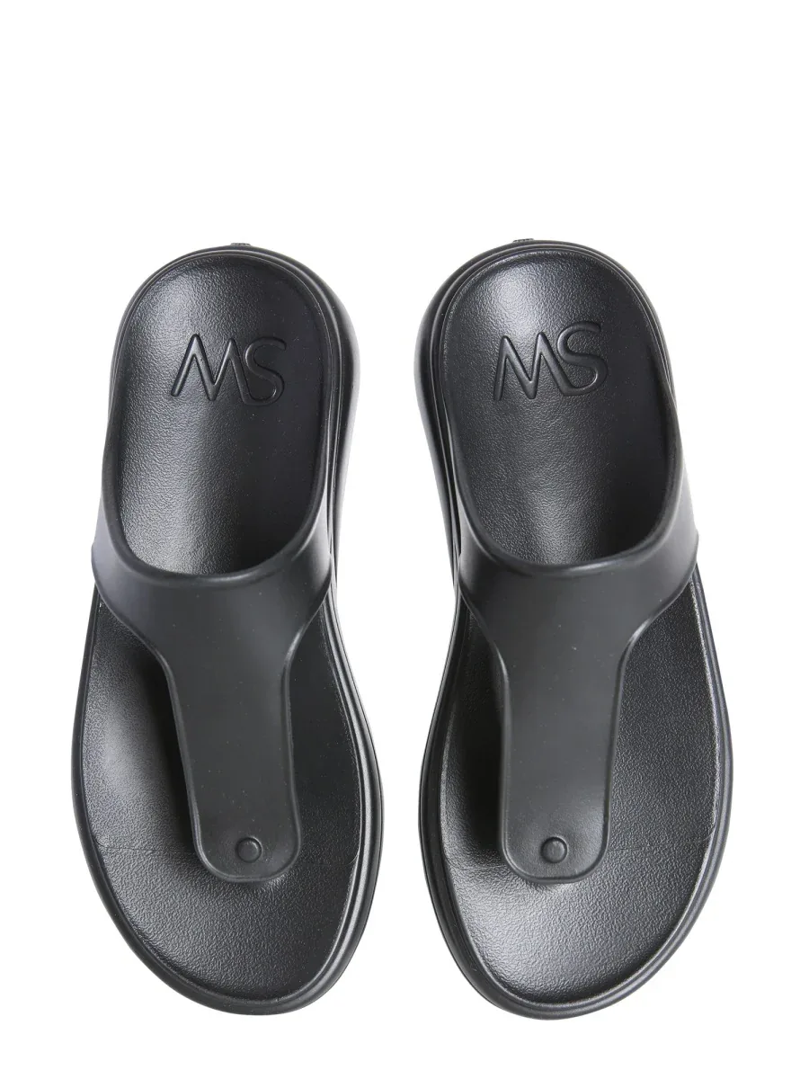 T-Strap Slide Sandal by Stuart Weitzman