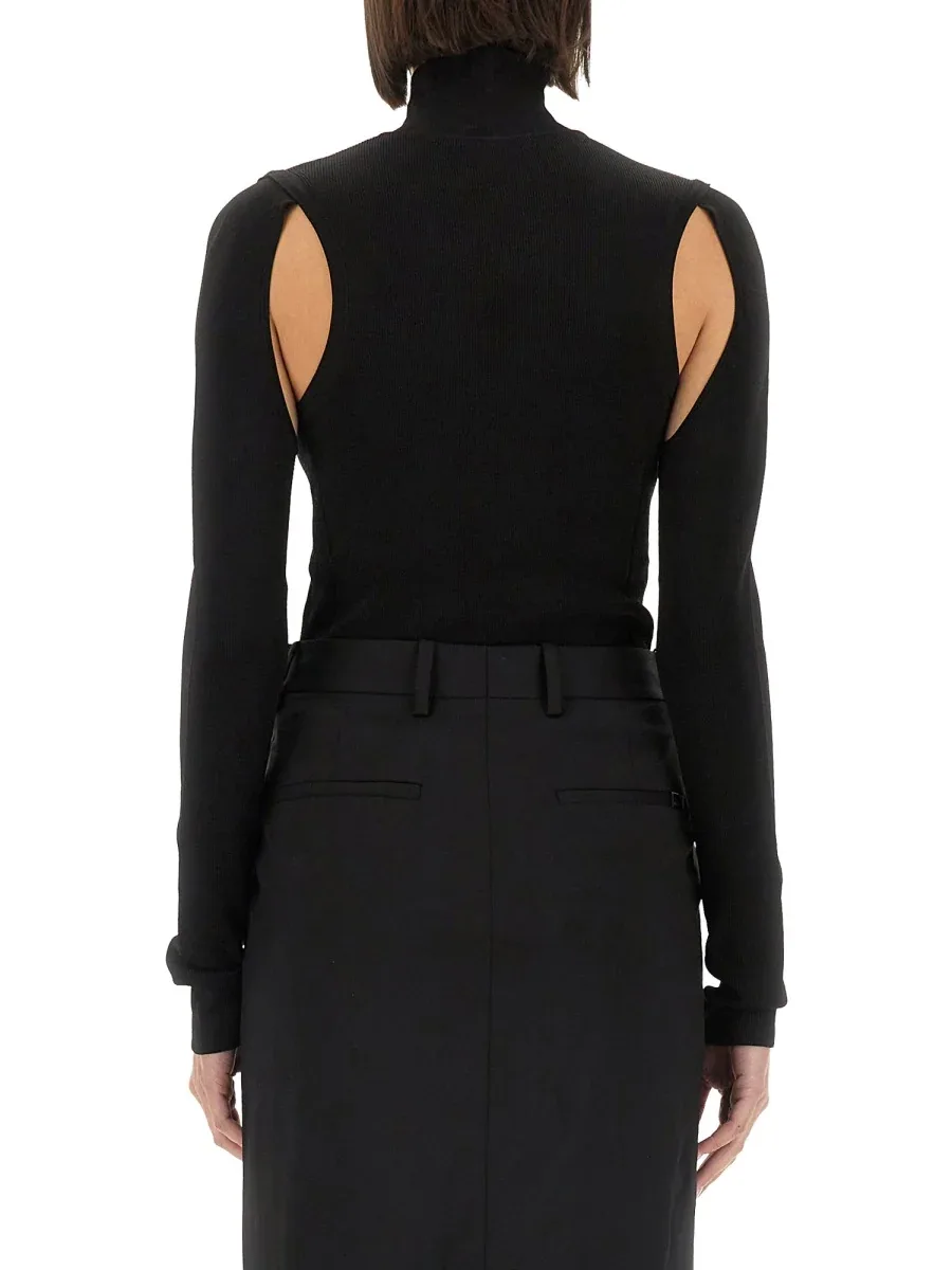 Viscose Slim Fit Blouse by Helmut Lang