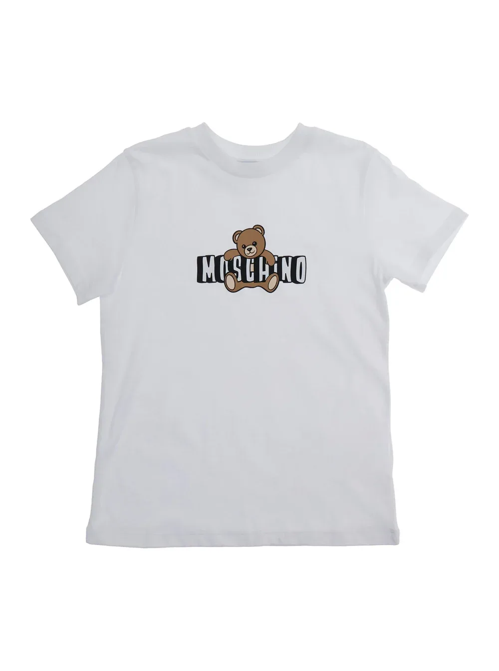 Logo-Print Cotton T-Shirt by Moschino