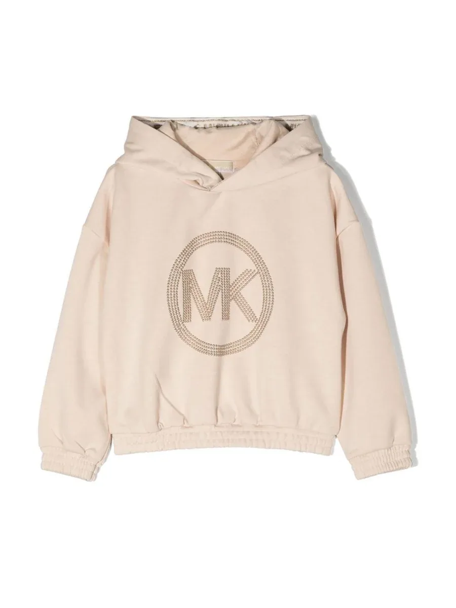 Stretch Polyester Blend Hoodie by Michael Kors