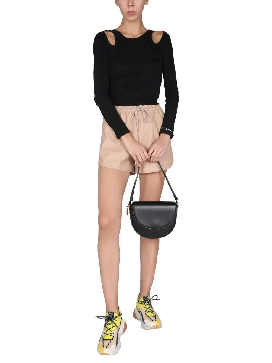 Faux Leather Shorts by Stella Mccartney