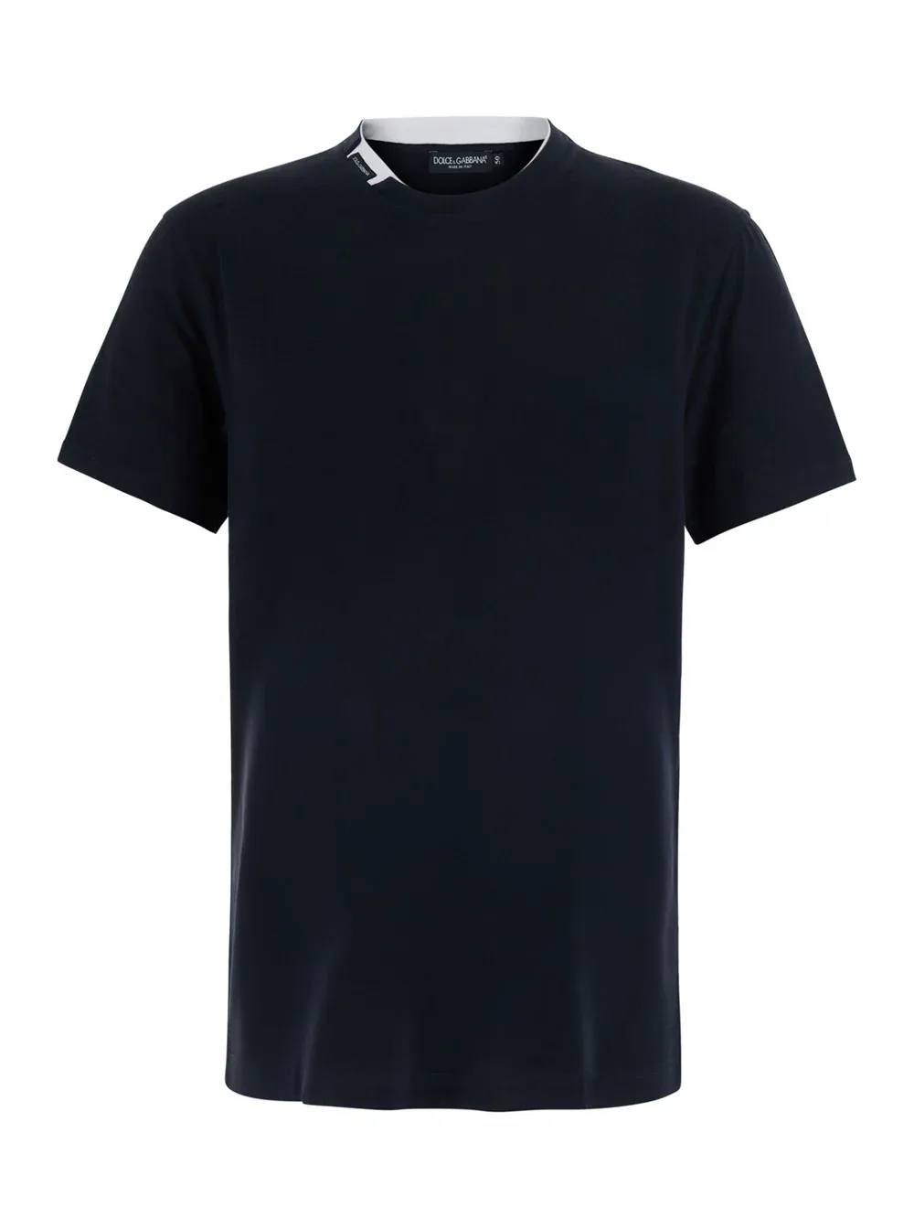 Crew Neck Cotton T-Shirt by Dolce & Gabbana