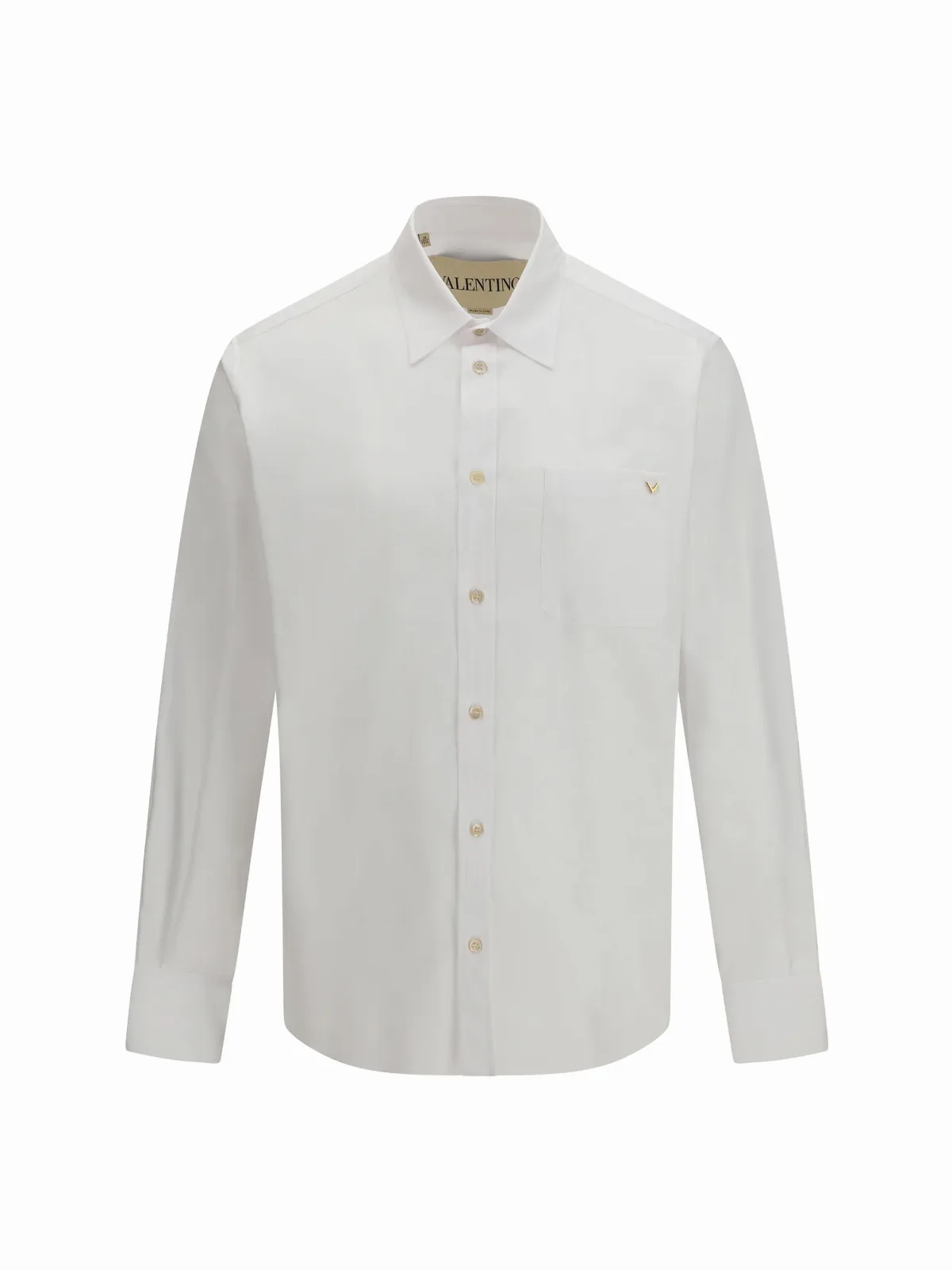 VGold Cotton Oxford Shirt by Valentino