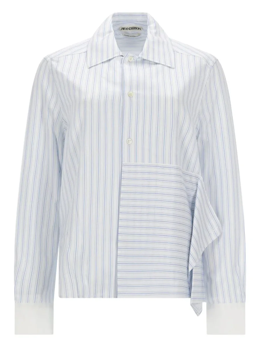 Asymmetrical Drape Shirt by JW Anderson