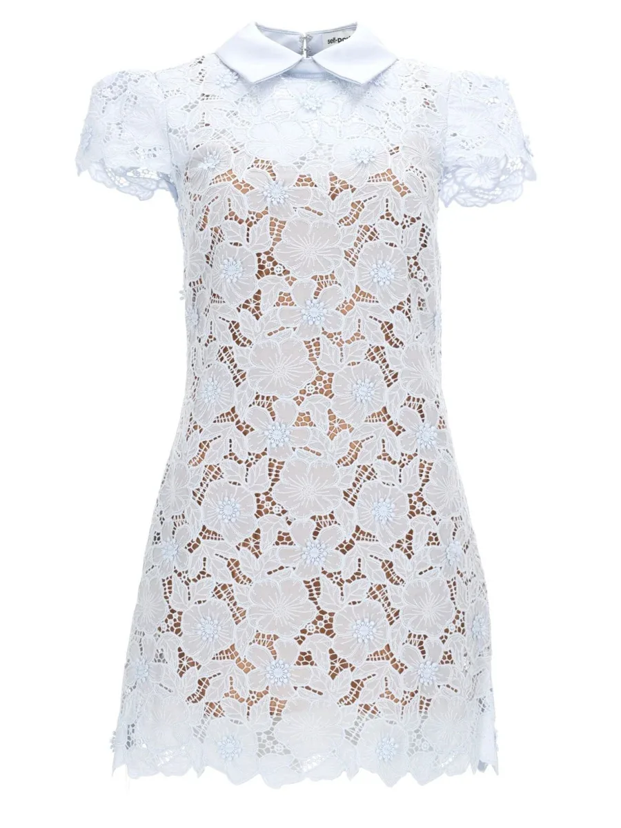 Lace Mini Dress by Self-Portrait