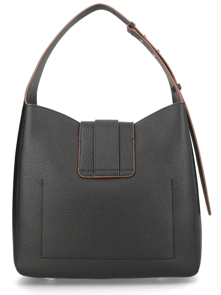 Calfskin Hobo Bag by Hogan