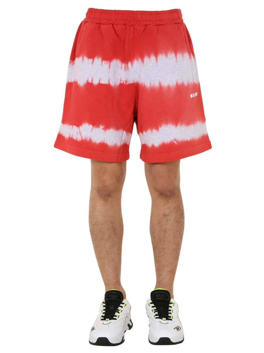 Cotton Fleece Bermudas by MSGM