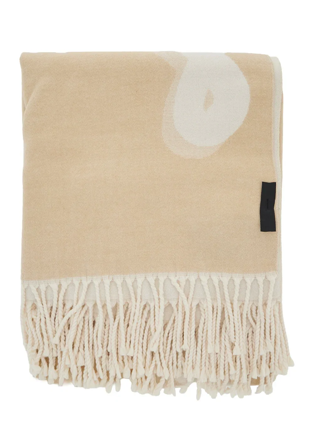 Geometric-Patterned Polyester Scarf by Twinset