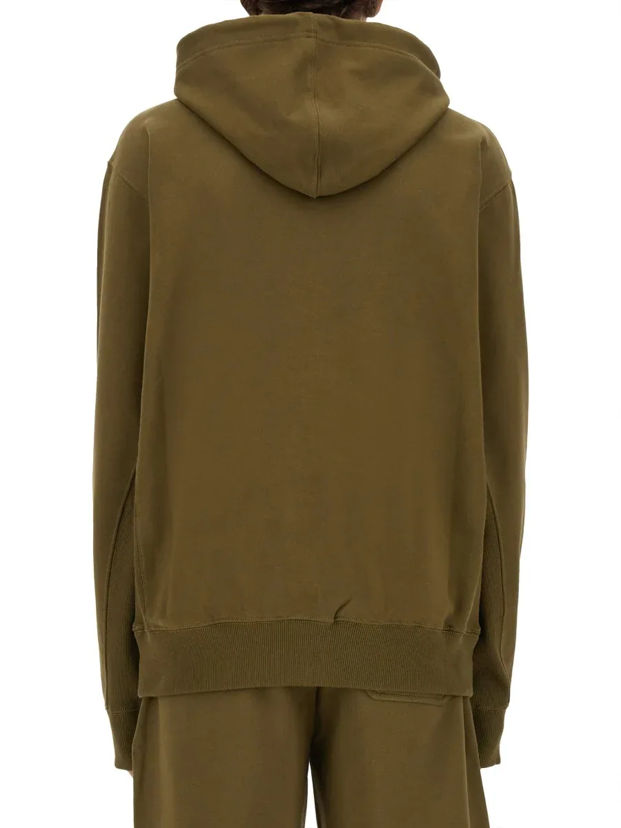 Logo Cotton Sweatshirt by Helmut Lang