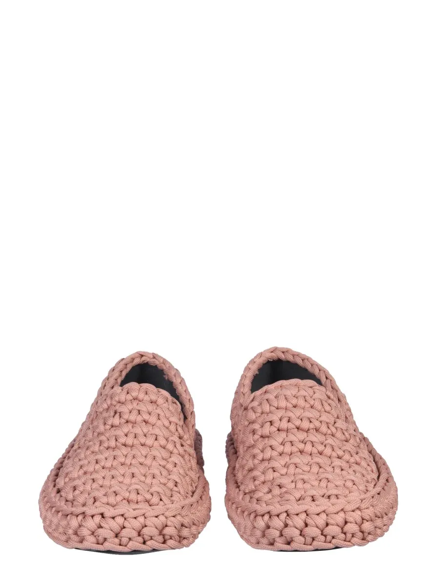 Braided Polyester Slip-On Flat by Nº21