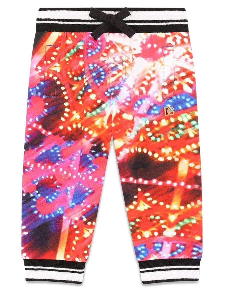 Pure Cotton Trousers by Dolce & Gabbana