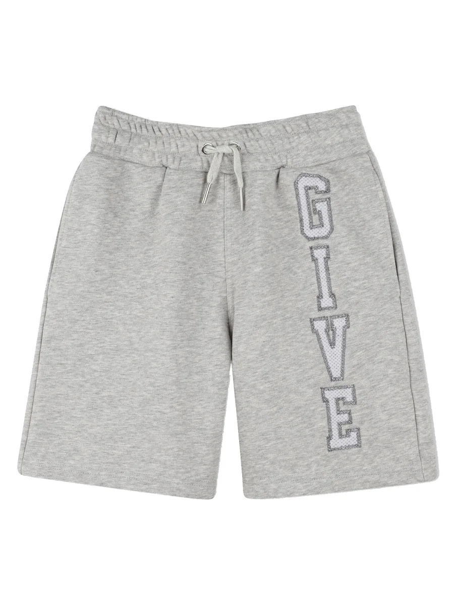 Cotton Blend Shorts by Givenchy