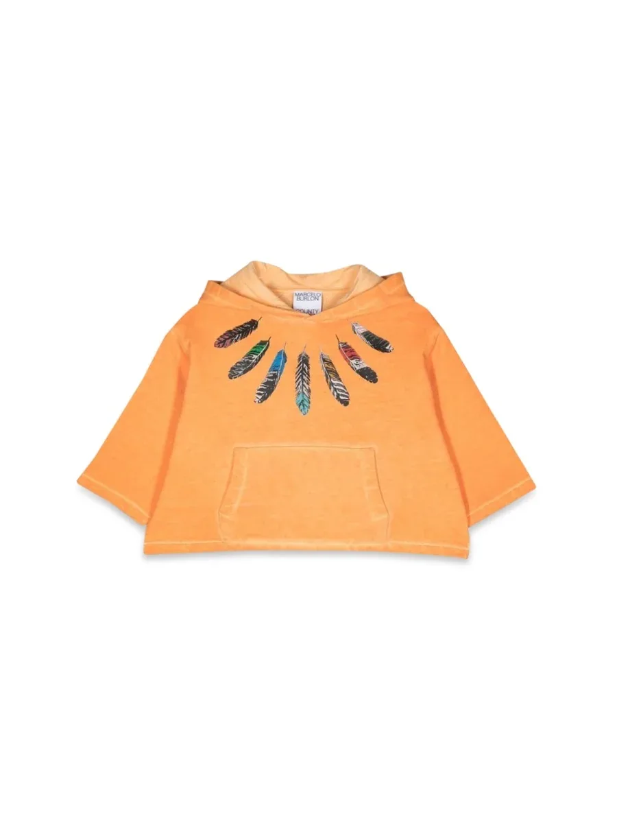 Cotton Hoodie by Marcelo Burlon County Of Milan