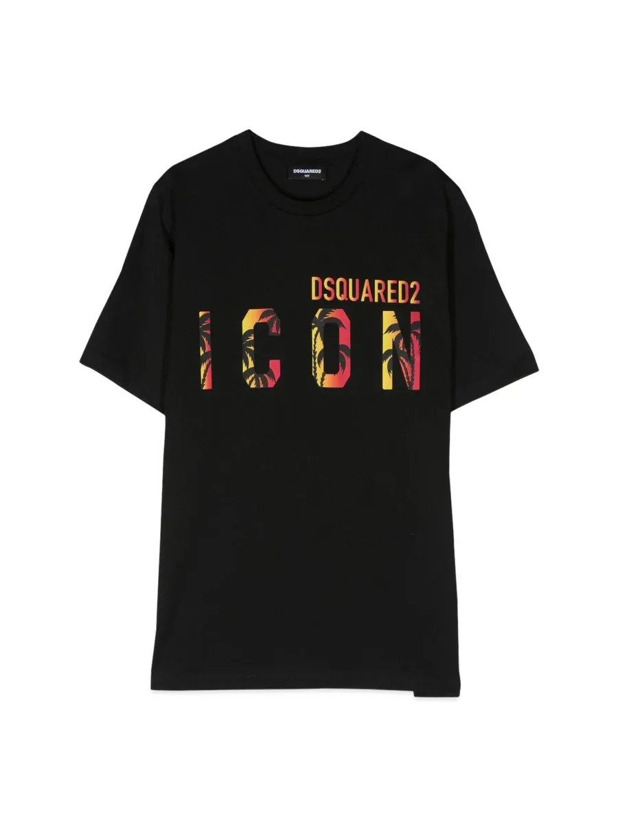 MC Logo Embroidered T-Shirt by Dsquared2