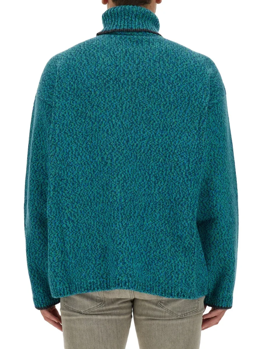 Logo-Embroidered Wool-Blend Sweater by Dolce & Gabbana