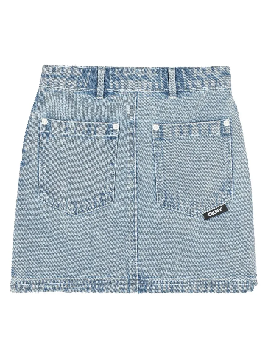 Cotton Skirt by DKNY
