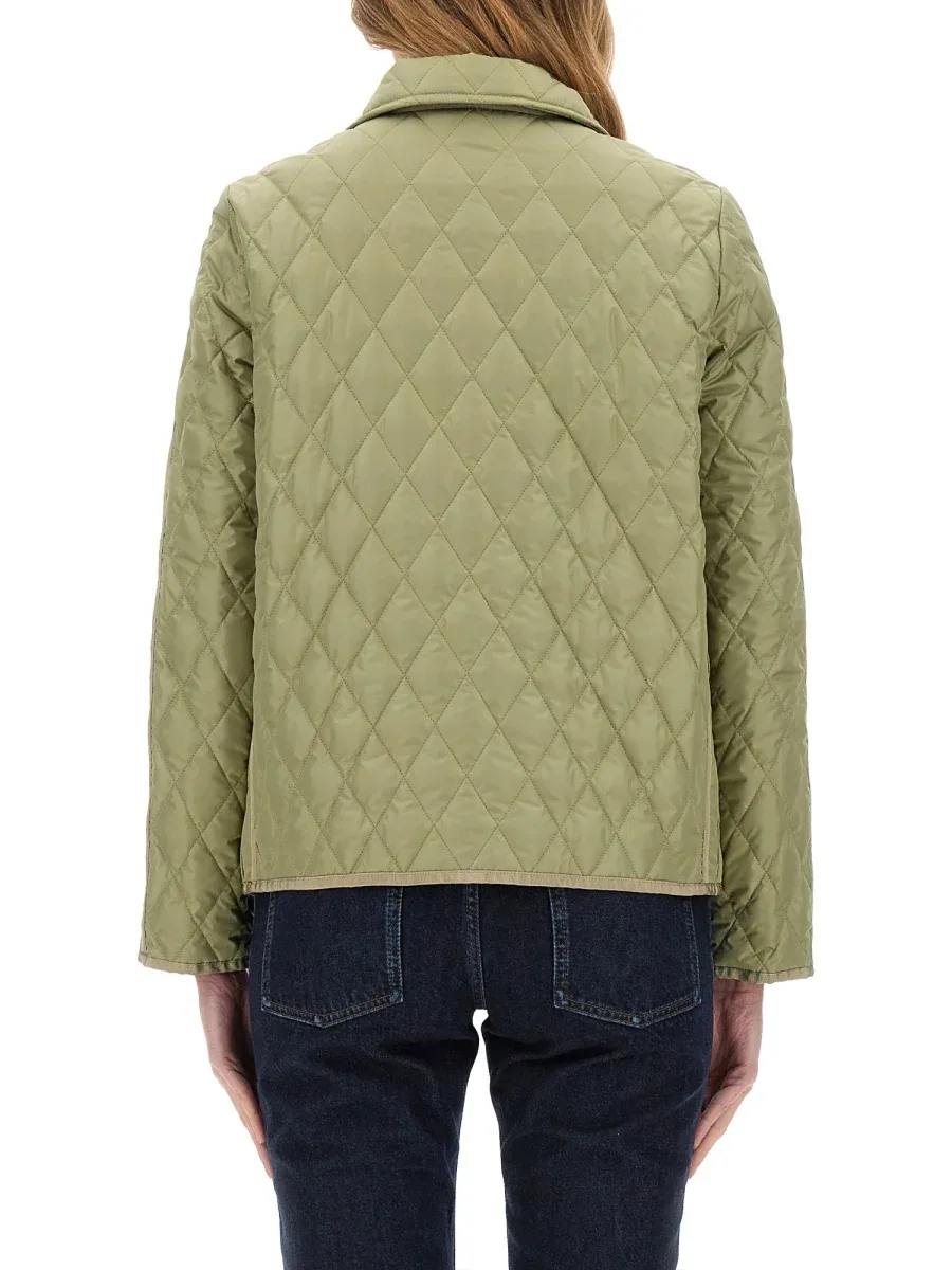 Quilted Nylon Jacket by Fay