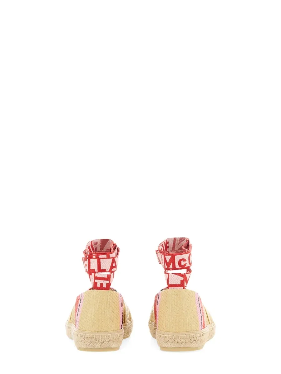 Jute Sole Espadrille Flat by Stella Mccartney