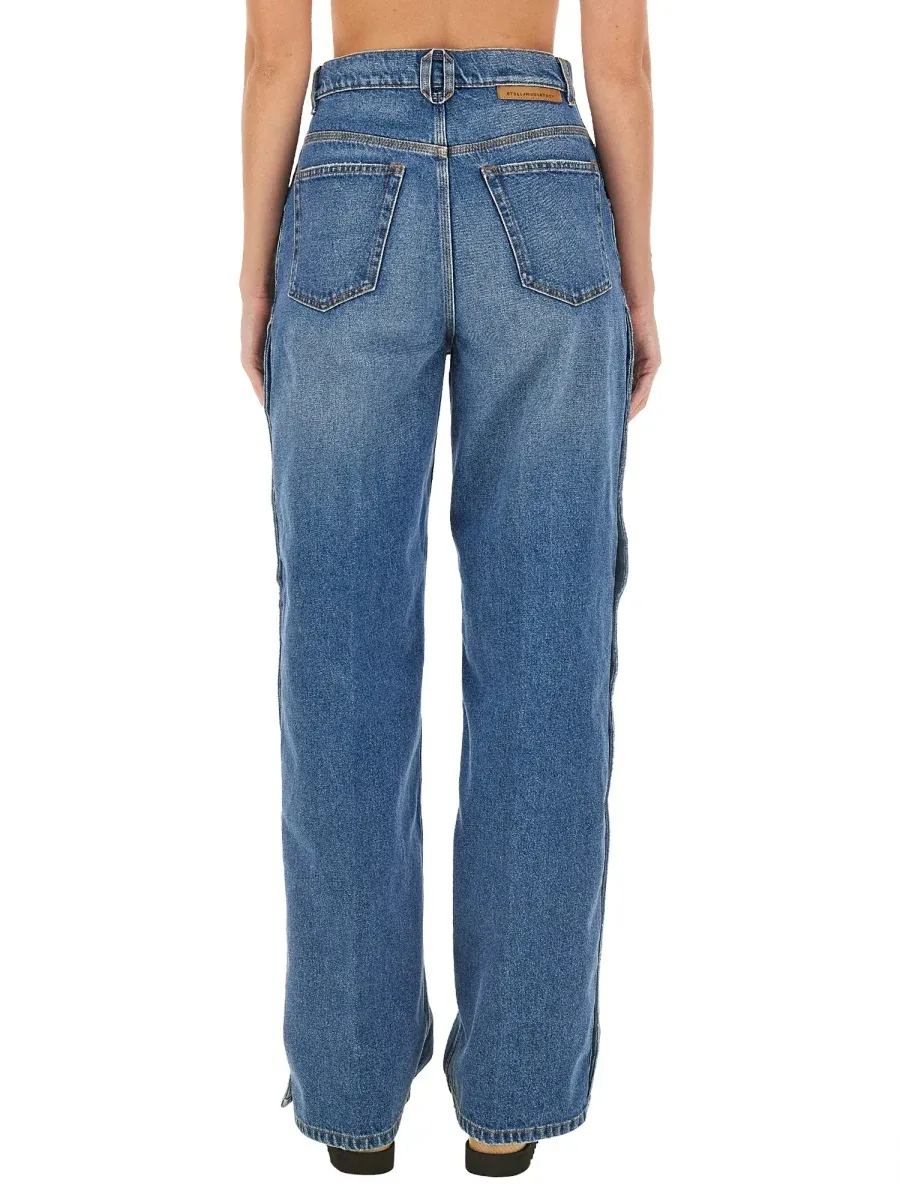 Loose Fit Denim Jeans by Stella Mccartney