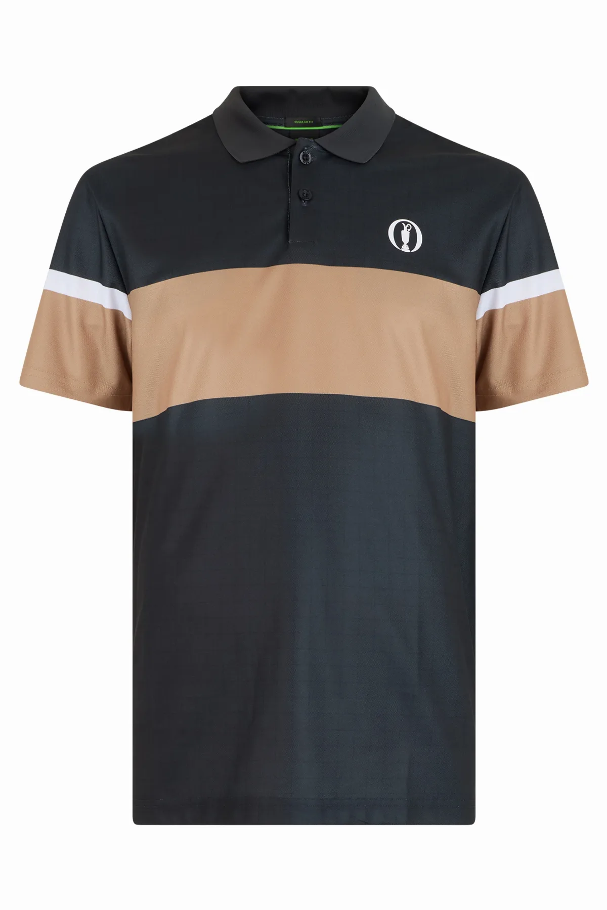 Color-Block Technical Fabric Polo Shirt by Hugo Boss