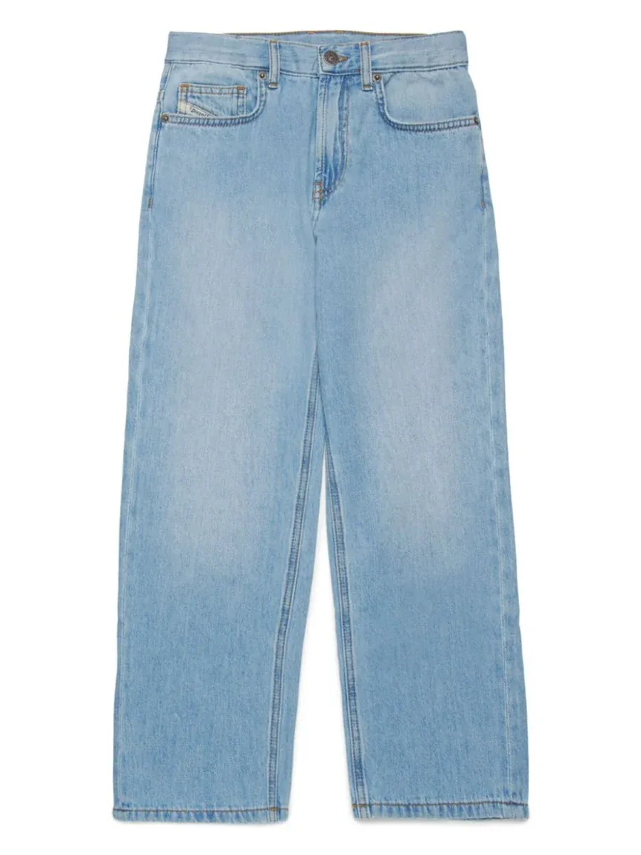 Denim Cotton Trousers by Diesel