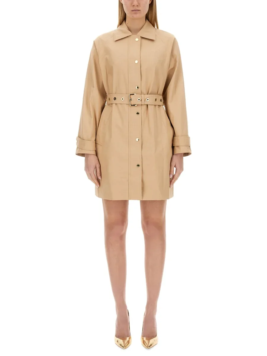 100% Cotton Trench Coat by MICHAEL Michael Kors