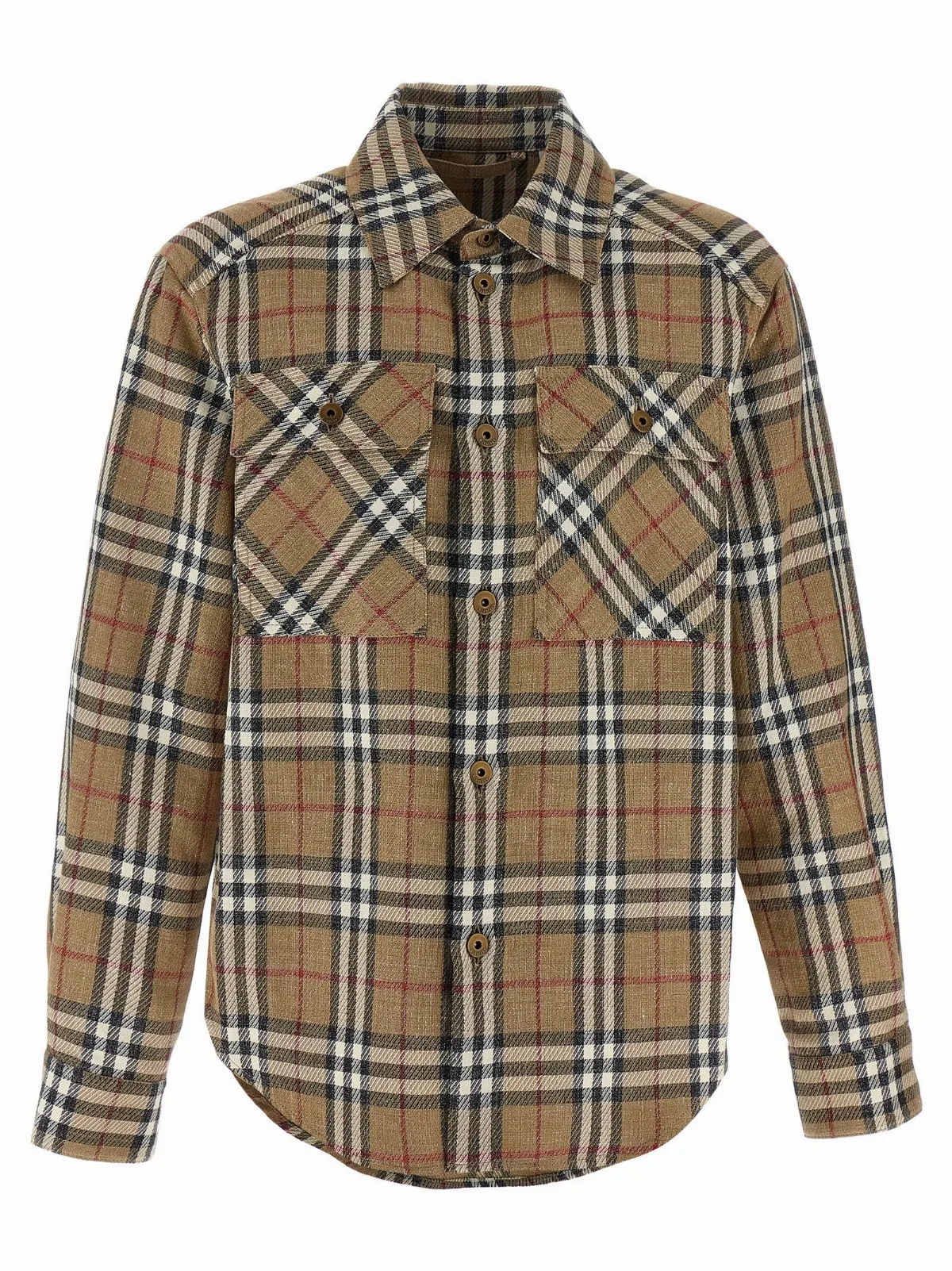 Burberry Check Double Face Shirt by Burberry