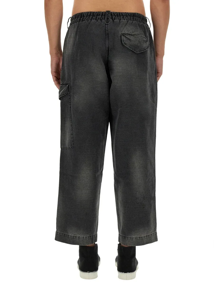 Military Cotton-Linen Trousers by YMC