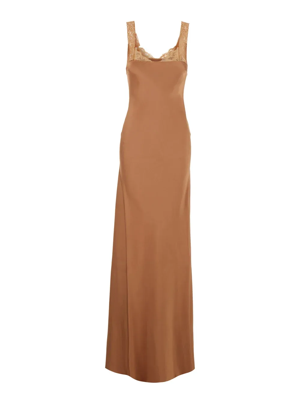 Lace-Strap Acetate Dress by Forte Forte
