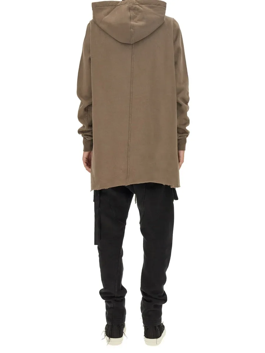 100% Cotton Oversized Hoodie Sweatshirt by Rick Owens Drkshdw