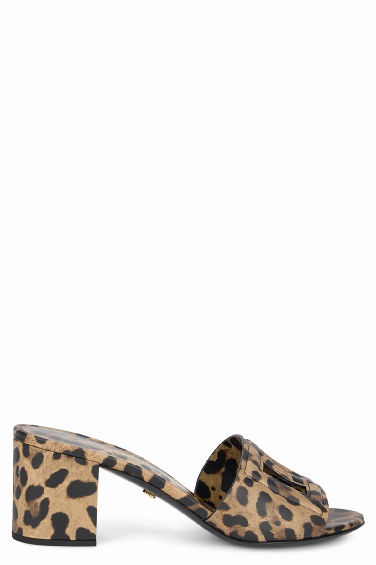 Leopard Print Sandal by Dolce & Gabbana
