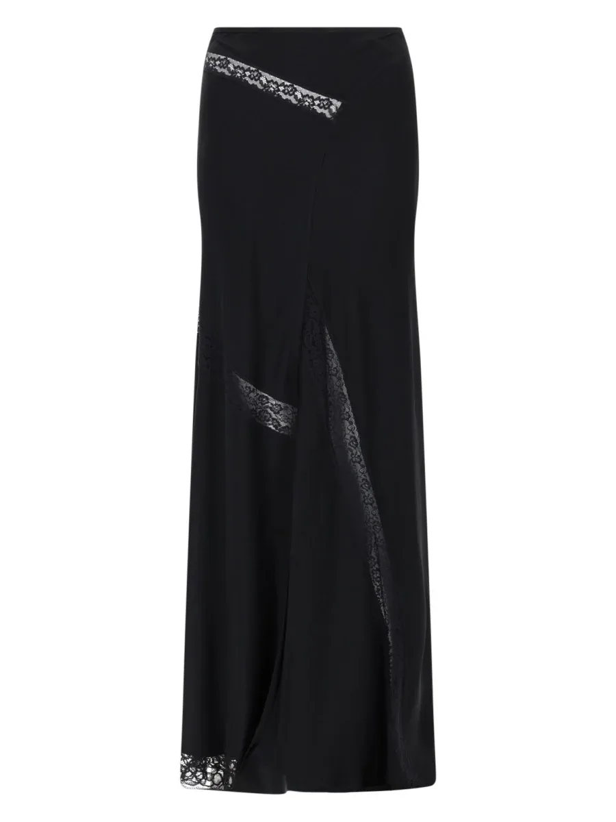 Lace-Detailed Skirt by MSGM