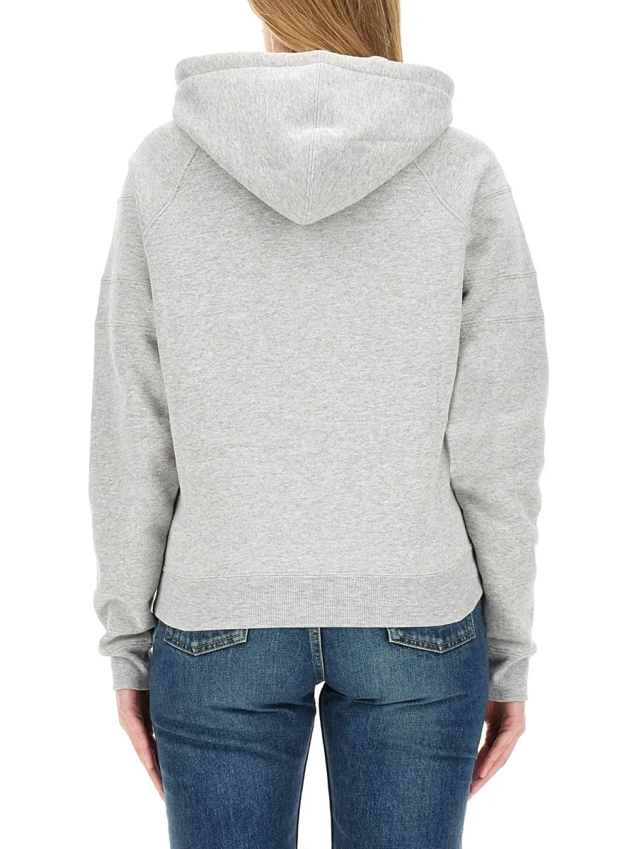 Cotton Hoodie by Saint Laurent