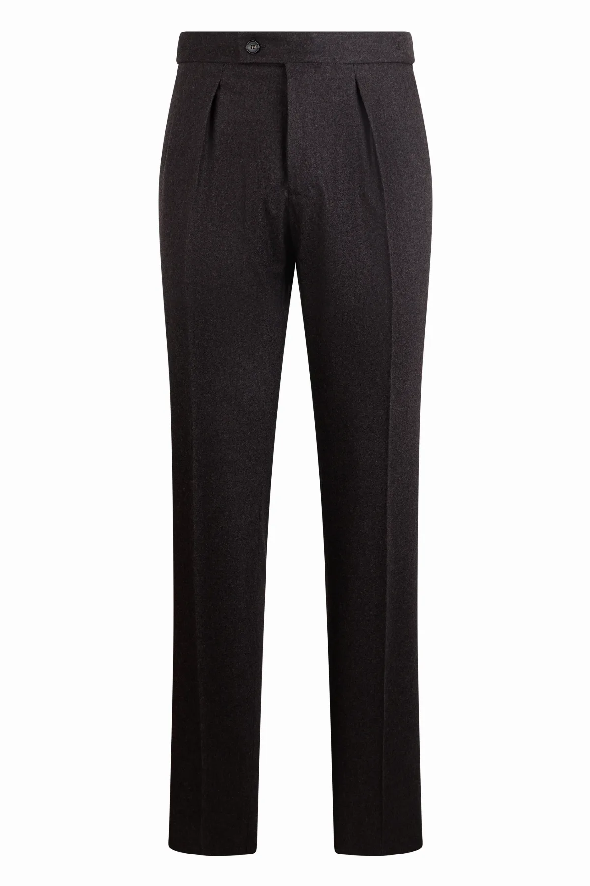 Virgin Wool Pleated Trousers by Slowear