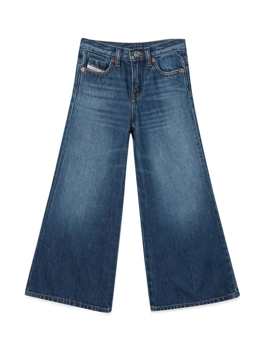 Cotton Denim Jeans by Diesel
