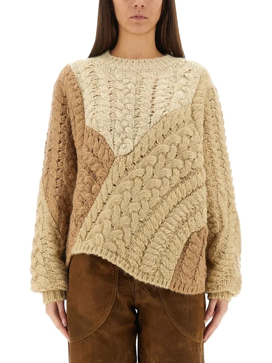 Patchwork Knit Sweater by Marant éToile