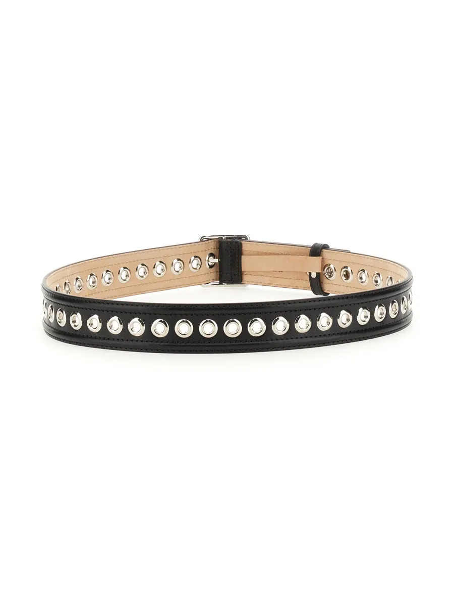 Eyelet Belt by alexander mcqueen