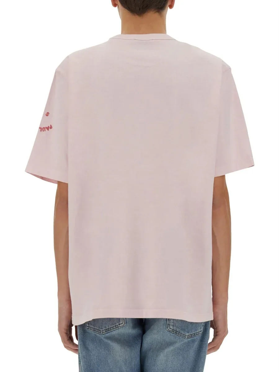 Embroidered Organic Cotton T-Shirt by PS Paul Smith