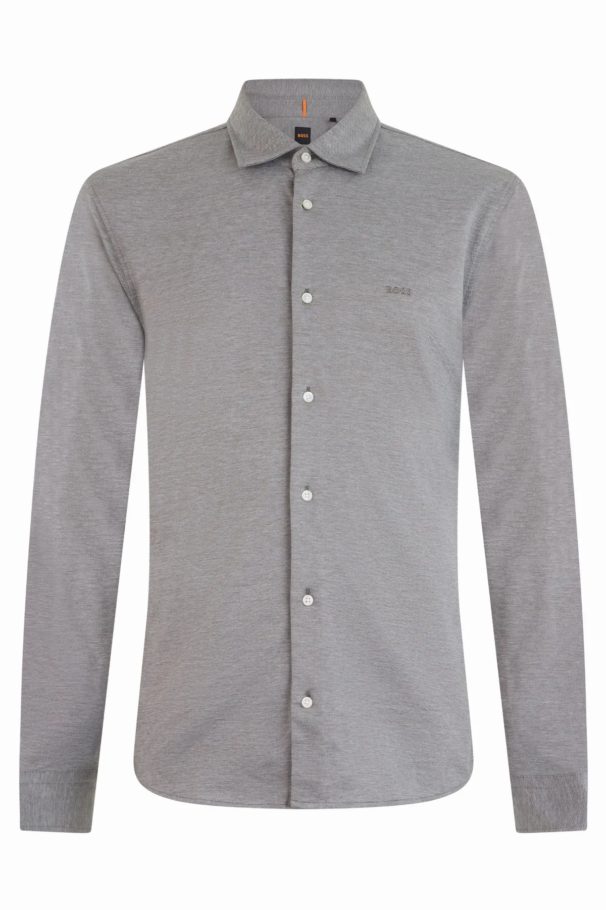 Cotton Jersey Shirt by Hugo Boss