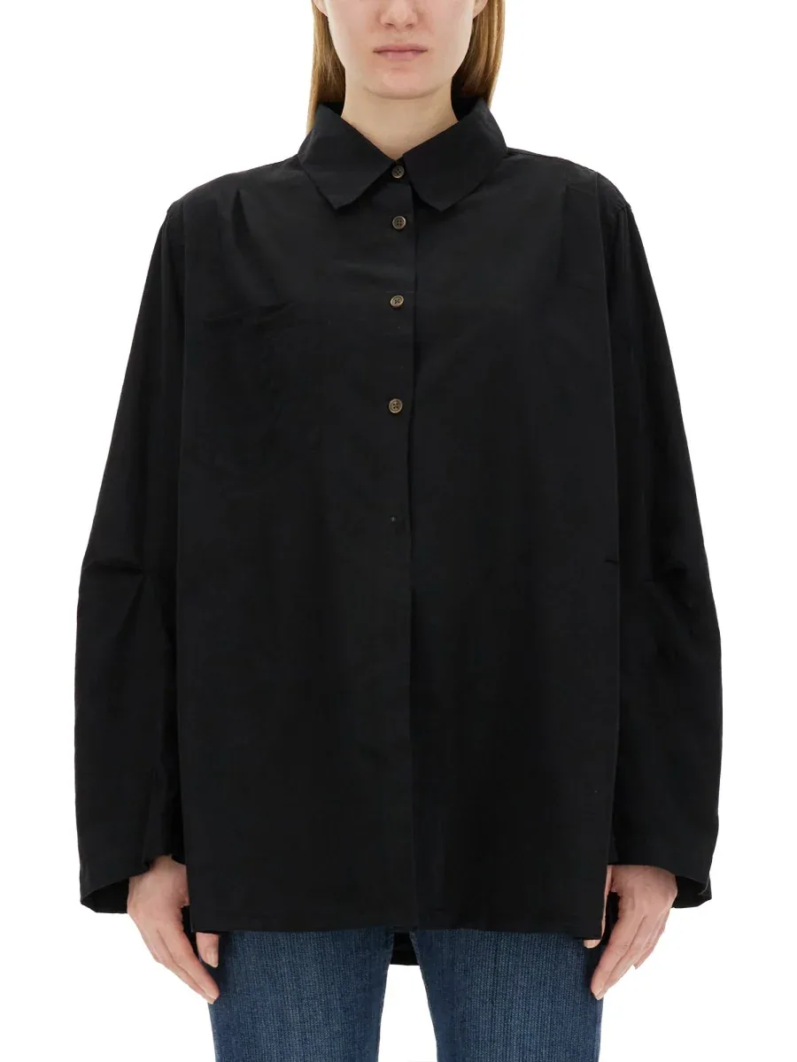 Oversized Cotton-Cupro Blend Shirt by Our Legacy