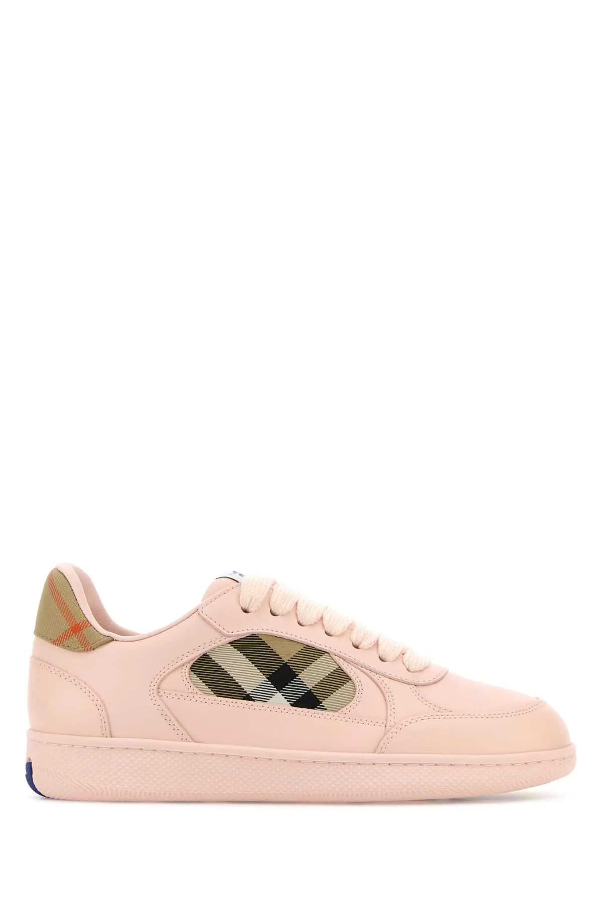 Pink Leather Terrace Sneakers