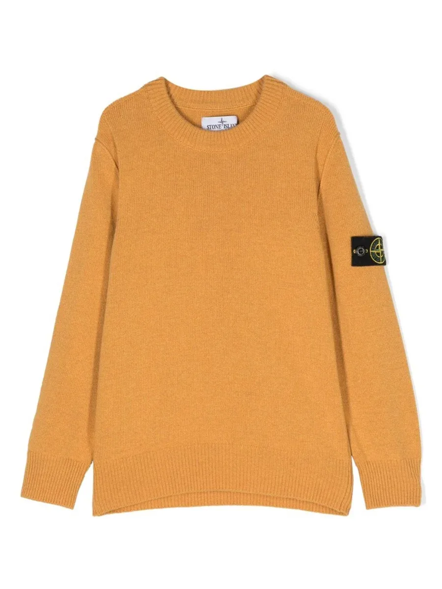 Roll-Neck Wool Blend Sweater by Stone Island