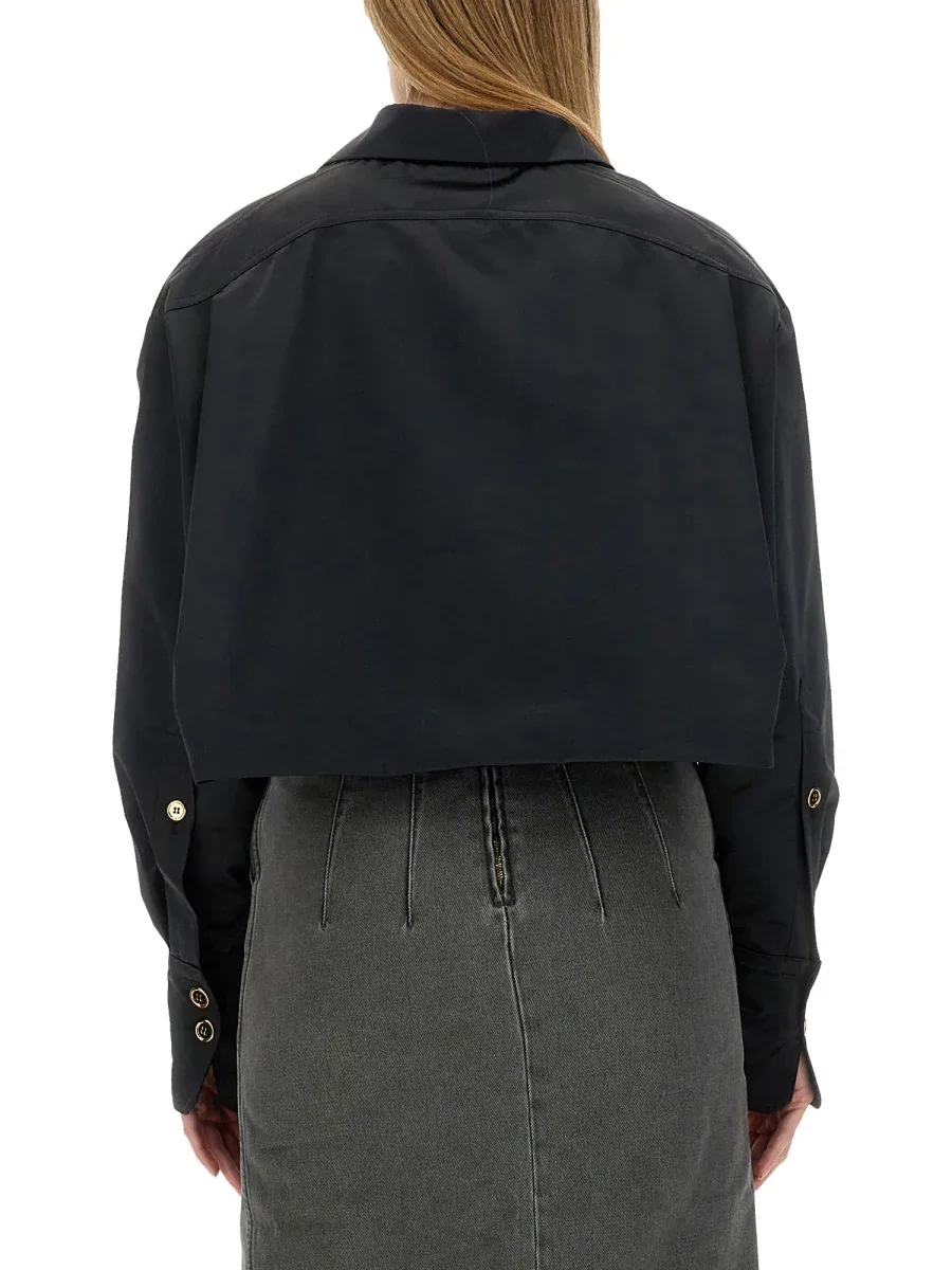 Cropped Polyester Jacket by Patou